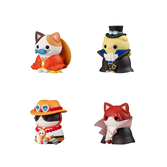 MEGAHOUSE Mega Cat Project One Piece Nyan Piece Meow! I'Ll Become The Pirate King, Meow! 8Pack Box