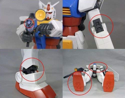 Modèle de taille méga Gundam (Mobile Suit Gundam)