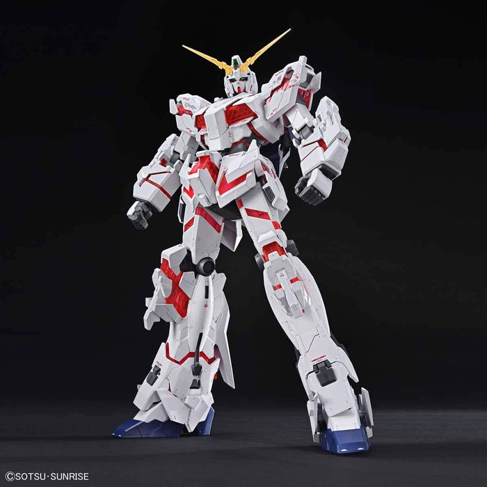 Mega Size Model Mobile Suit Gundam Uc Unicorn Gundam (Destroy Mode) Modèle en plastique à code couleur à l'échelle 1/48