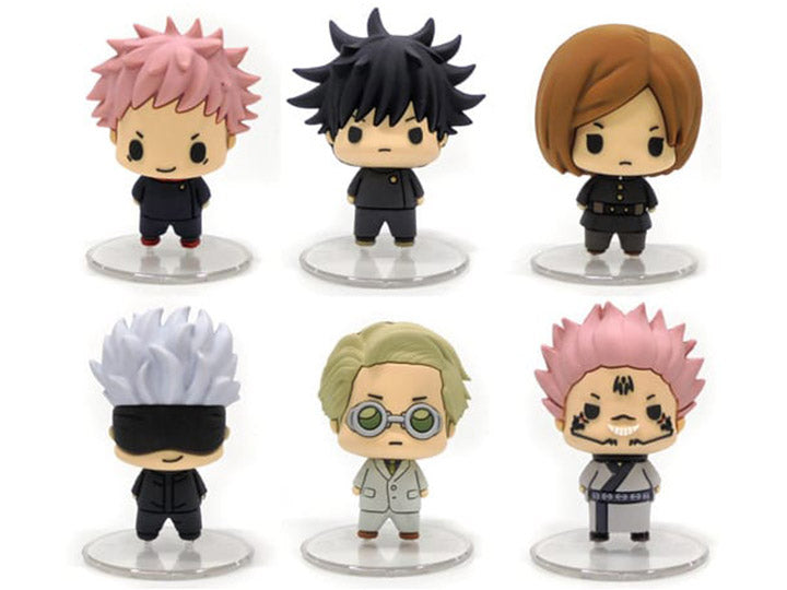 Jujutsu Kaisen Rubber Mascot Buddy Colle Vol.2 Box of 6 Keychains