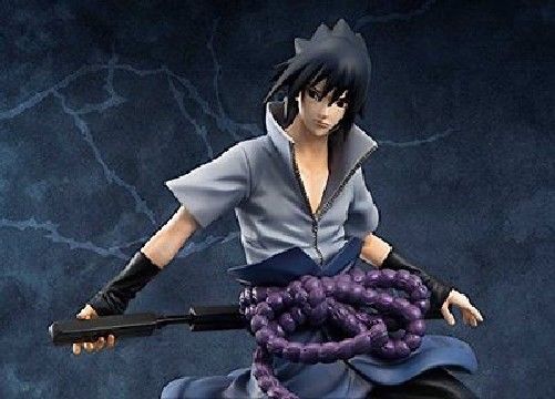 Megahouse Gem Series Naruto Shippuden Uchiha Sasuke Figur im Maßstab 1/8
