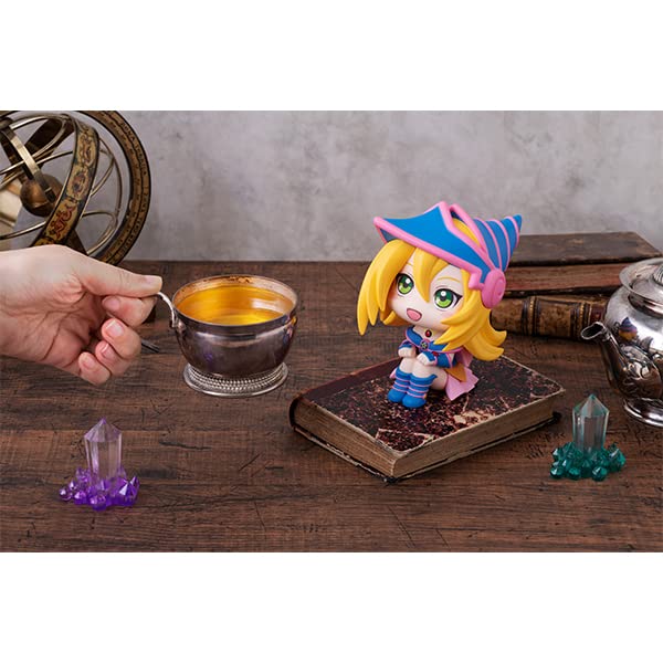 Megahouse Yu-Gi-Oh! Duel Monsters Movable Luc Cup Black Magician Girl PVC Figure 110mm