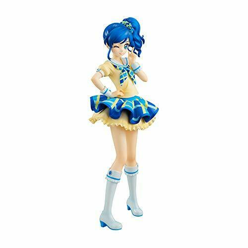 Megahouse Lucréa Aikatsu ! Aoi Kiriya Blue Stage Coordinate Figurine à l'échelle 1/7