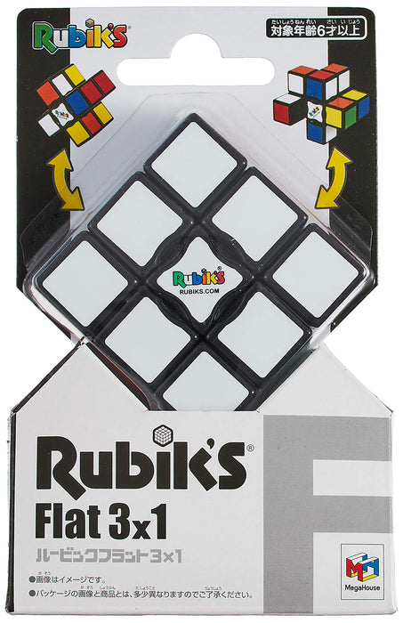 Megahouse Rubik's Flat 3X1 Ages 6+ (Official)
