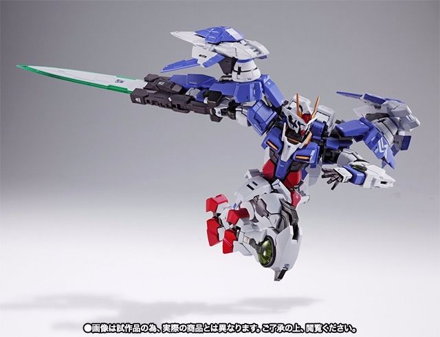 Metal Build Gundam 00 Gn-0000 + Gnr-010 00 Raiser Action Figure Bandai Japan