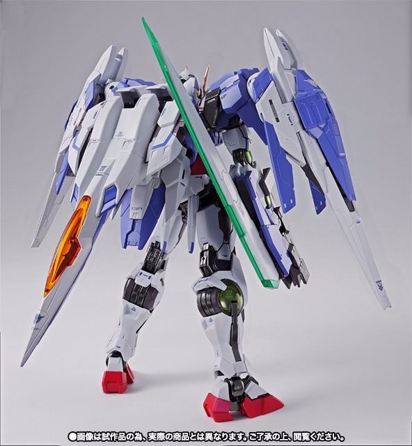 Metal Build Gundam 00 Gn-0000 + Gnr-010 00 Raiser Action Figure Bandai Japan