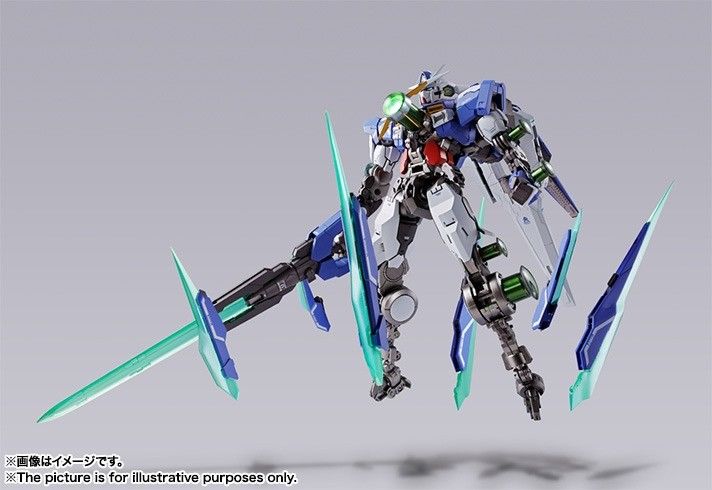 Metal Build Gundam Gnt-0000 00 Figurine articulée Qant Bandai