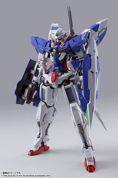 Metal Build Mobile Suit Gundam 00 Revealed Chronicle Gundam Devise Exia Ca. 180 mm bewegliche Figur aus ABS-PVC-Druckguss, lackiert