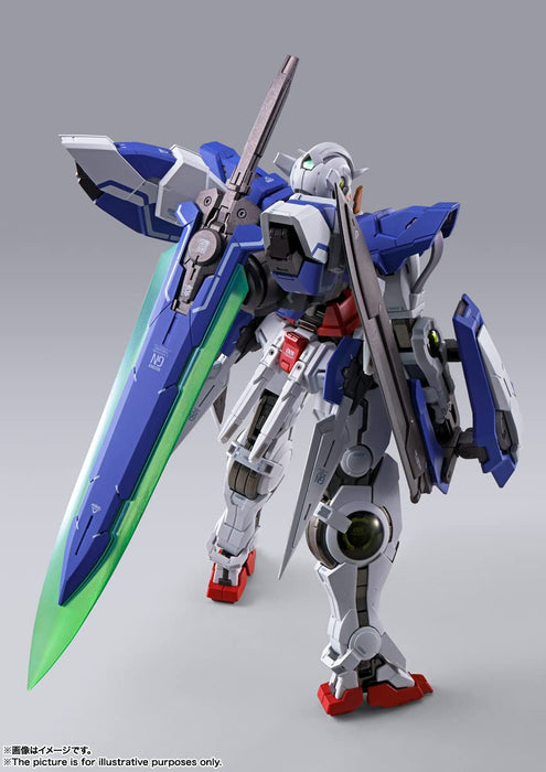 Metal Build Mobile Suit Gundam 00 Révélé Chronique Gundam Devise Exia Env. Figure mobile peinte moulée sous pression en PVC ABS de 180 mm