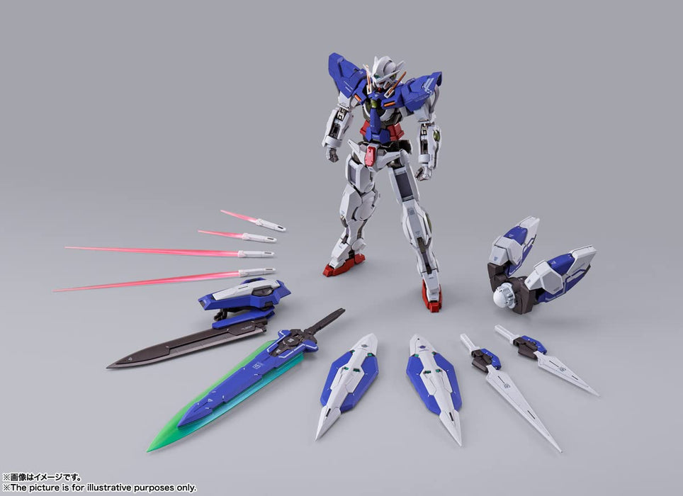 Metal Build Mobile Suit Gundam 00 Revealed Chronicle Gundam Devise Exia Ca. 180 mm bewegliche Figur aus ABS-PVC-Druckguss, lackiert