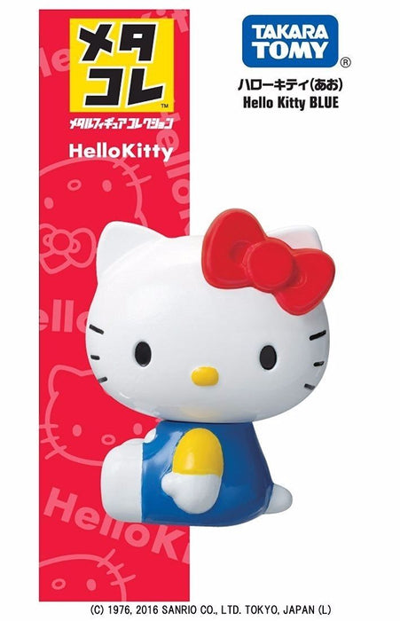 Metal Figure Collection Metacolle Hello Kitty Blue Ver Takara Tomy Japan