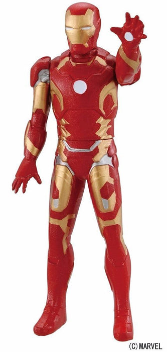 Figurine en métal Collection Metacolle Marvel Iron Man Mark 43 Takara Tomy Japon