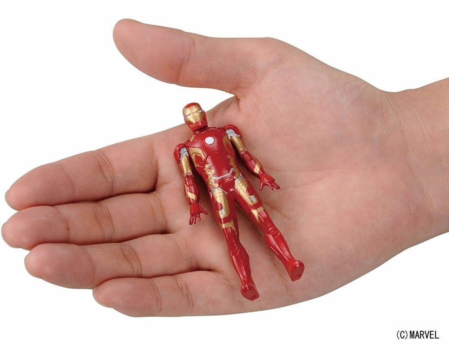 Figurine en métal Collection Metacolle Marvel Iron Man Mark 43 Takara Tomy Japon