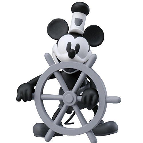 Figurine en métal Collection Metacolle Mickey Mouse Steamboat Willie Takara Tomy