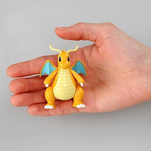 Figurine en métal Collection Pokemon Kairyu Dragonite Figurine moulée sous pression Takara Tomy