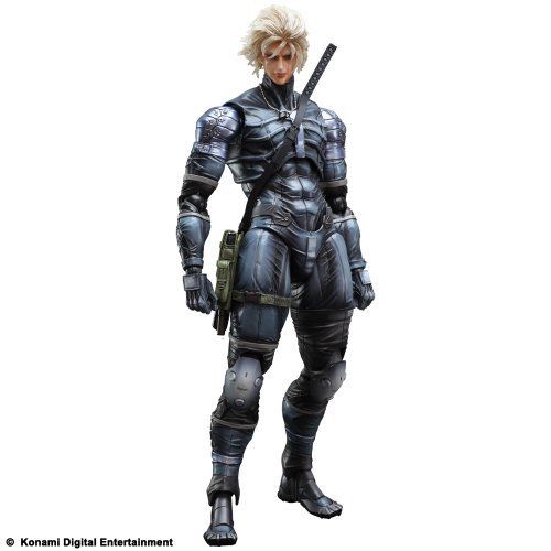 Metal Gear Solid 2 Sons Of Liberty Play Arts Kai Raiden Figure - Japan Figure