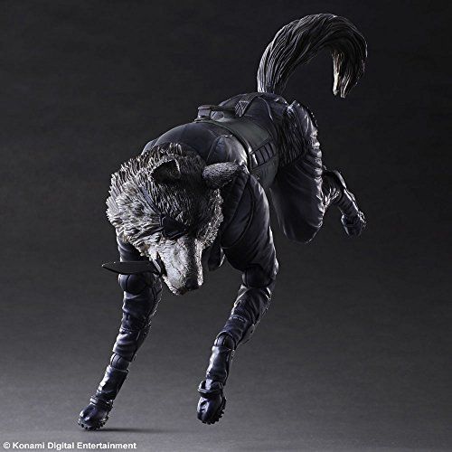Metal Gear Solid V La douleur fantôme Play Arts Kai D-dog Figure