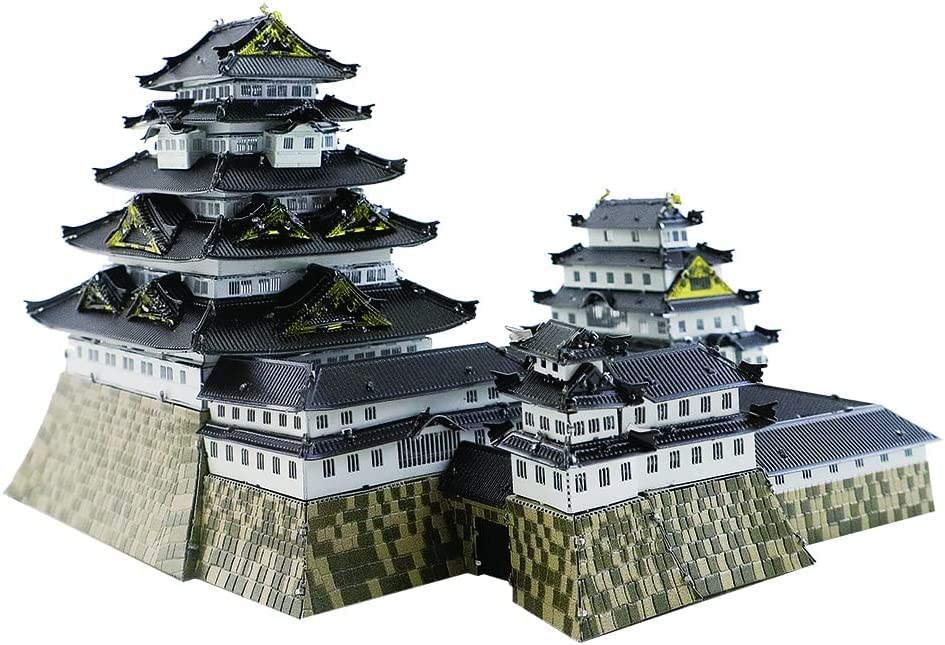 Metallic Nano Puzzle Multicolor Edo Castle