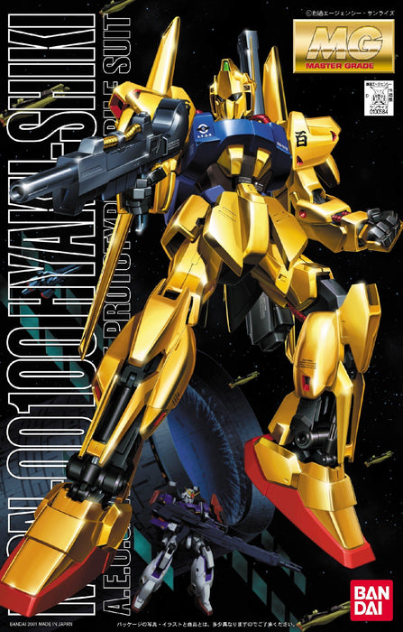 BANDAI Mg 005847 Gundam Msn-00100 Hyaku-Shiki Bausatz im Maßstab 1:100