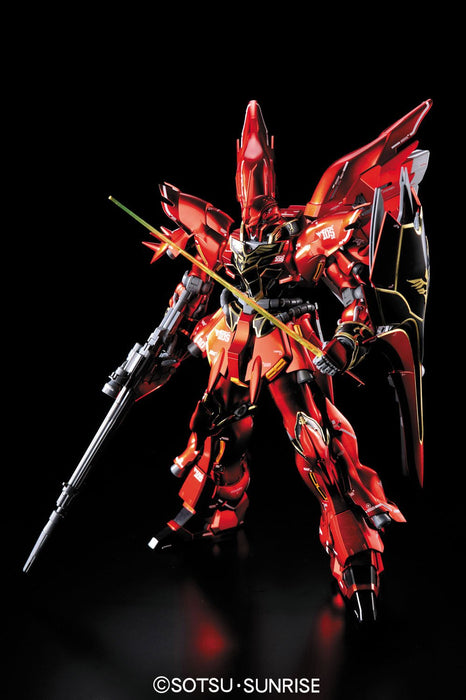 BANDAI Mg 620514 Gundam Msn-06S Sinanju Versionka Finition Titane Kit Échelle 1/100