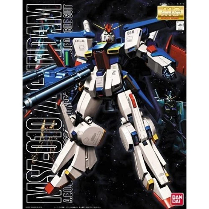 BANDAI Mg 716909 Gundam Msz-010 Zz Gundam 1/100 Scale Kit