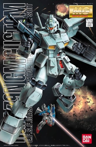 BANDAI Mg 716916 Gundam Rgm-79N Gm Custom 1/100 Scale Kit