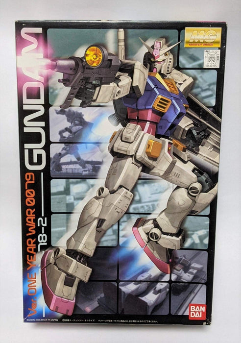 BANDAI Mg 321558 Gundam Rx-78-2 Version One Year War 0079 1/100 Scale Kit