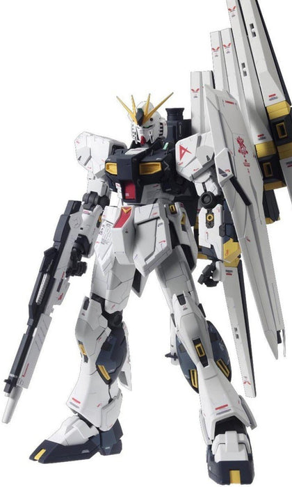 BANDAI Mg 222408 Nu Gundam Version Ka avec kit d'autocollants spéciaux à l'échelle 1/100