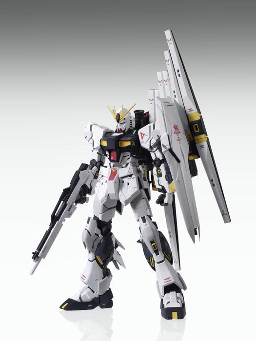 BANDAI Mg 222408 Nu Gundam Version Ka mit speziellem Aufkleber im Maßstab 1:100