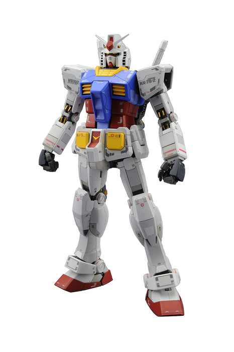 Mg Mobile Suit Gundam Rx-78-2 Gundam Ver.3.0 Modèle en plastique à code couleur à l'échelle 1/100