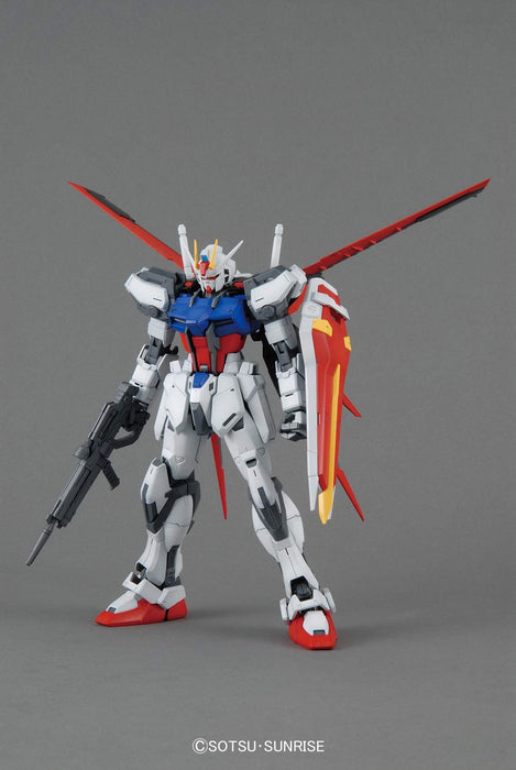 Mg Mobile Suit Gundam Seed Aile Strike Gundam Ver.Rm Farbkodiertes Kunststoffmodell im Maßstab 1/100