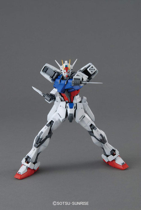 Mg Mobile Suit Gundam Seed Aile Strike Gundam Ver.Rm Farbkodiertes Kunststoffmodell im Maßstab 1/100