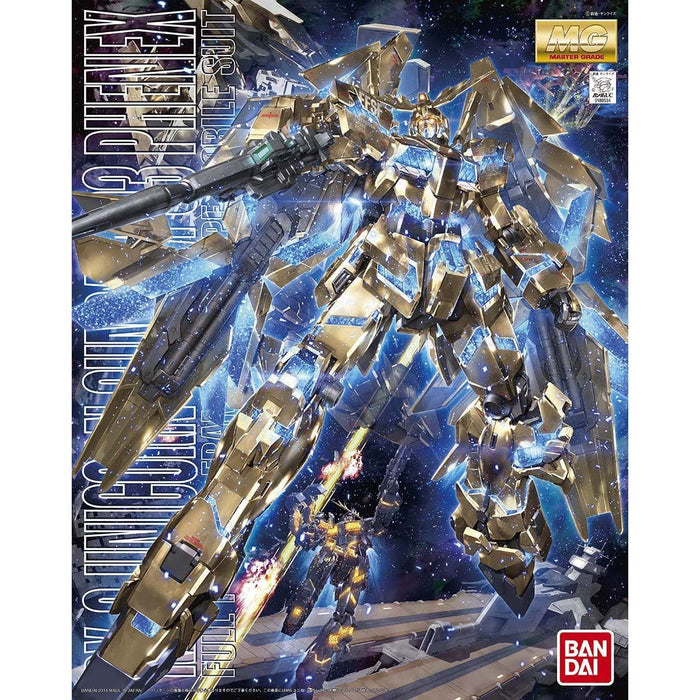 BANDAI Mg Rx-0 Unicorn Gundam 03 Phenex 1/100 Scale Kit