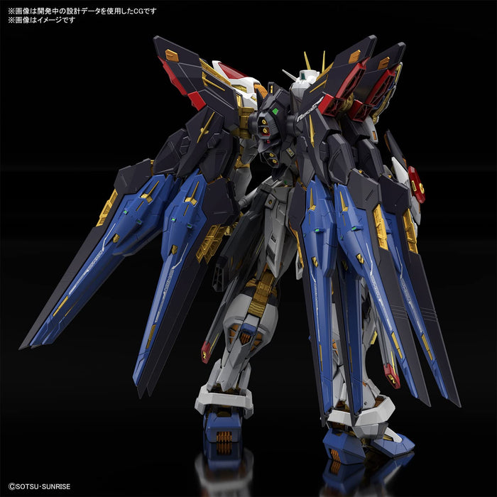 BANDAI Mgex Gundam Seed 1/100 Strike Freedom Gundam Plastic Model