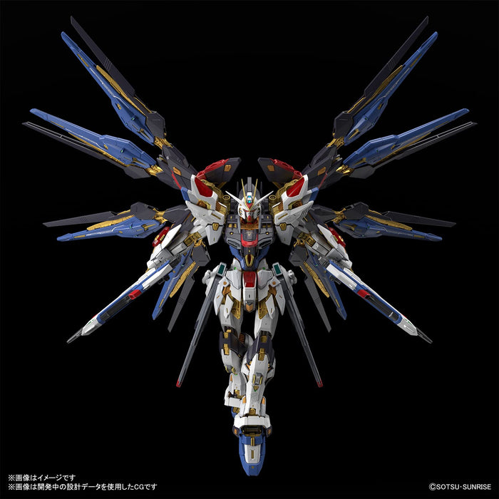 BANDAI Mgex Gundam Seed 1/100 Strike Freedom Gundam Plastic Model