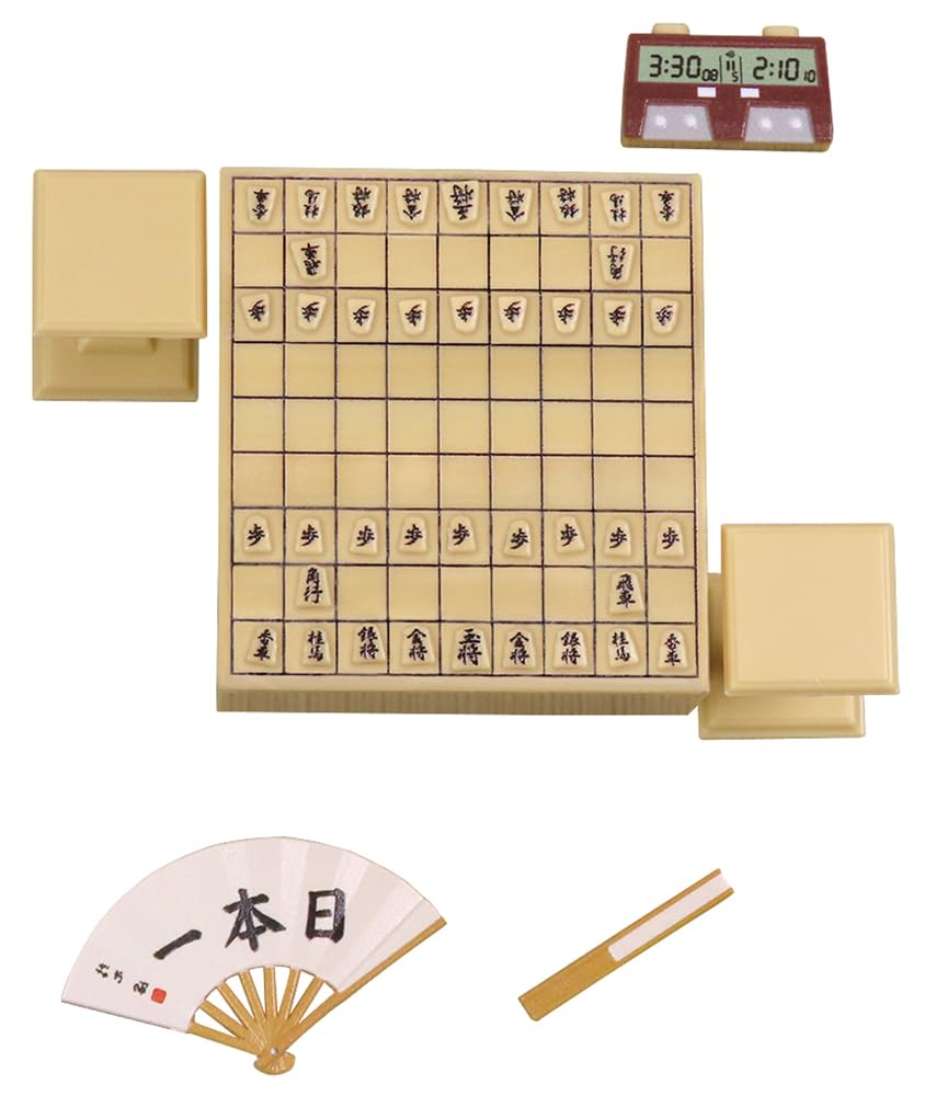MIC Plastic Shogi Figure Kit Durable Lightweight Material Set