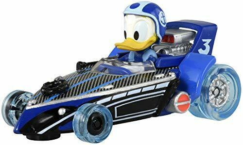 Mickey Mouse &amp; Road Racers Tomica Mrr-10 Duck Cruiser Donald Duck Super Chargé