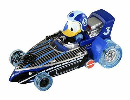 Mickey Mouse &amp; Road Racers Tomica Mrr-10 Duck Cruiser Donald Duck Super Chargé