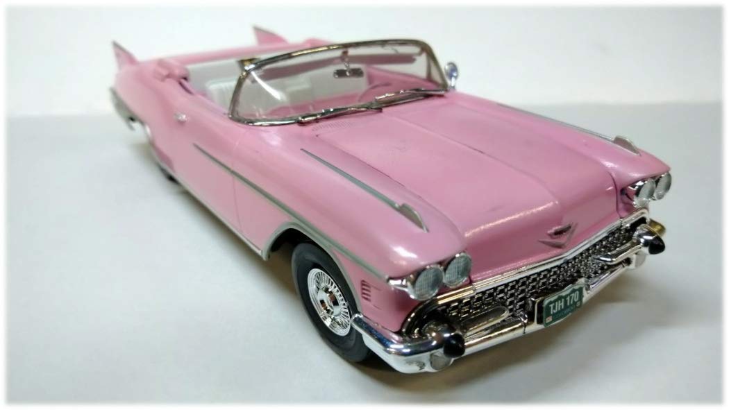 ARII 1/24 1958 Cadillac Eldorado Rosa Offenes Plastikmodell