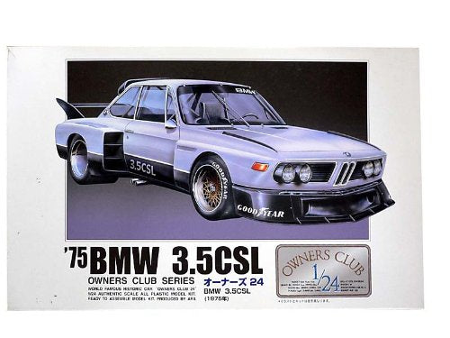 ARII Owners Club 1/24 08 1977 Bmw 3.5Csl 1/24 Scale Kit Microace