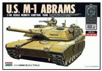 ARII 441015 U.S. M-1 Abrams Remote Control Tank 1/48 Scale Kit ARII 441015 U.S. M-1 Abrams Remote Control Tank 1/48 Scale Kit