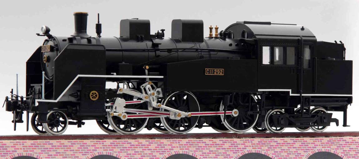 ARII 1/50 Steam Locomotive C Ii 292 In Front Of Shinbashi Station Plastic Model