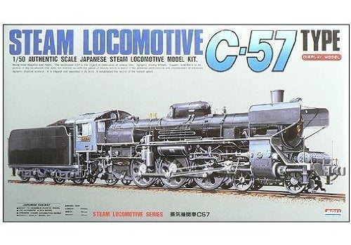 ARII 356036 Japanese Steam Locomotive Type C57 1/50 Scale Kit Microace