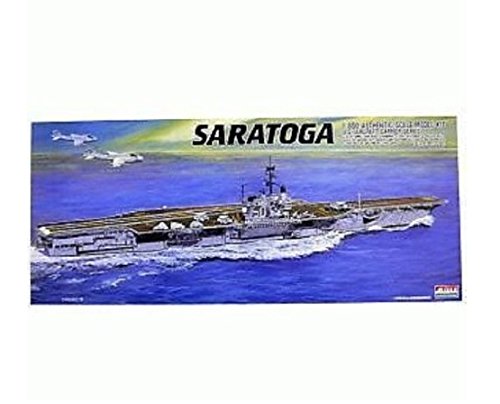ARII -18 618189 Uss Aircraft Carrier Saratoga Cv-60 1/800 Scale Kit Microace