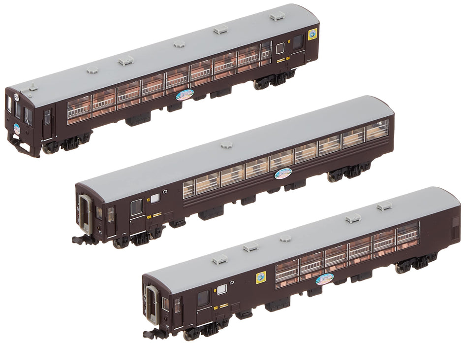 Micro Ace N Gauge 50 Series Furano / Biei Norokko 3-Car Set A1486 Model Train Passenger Car