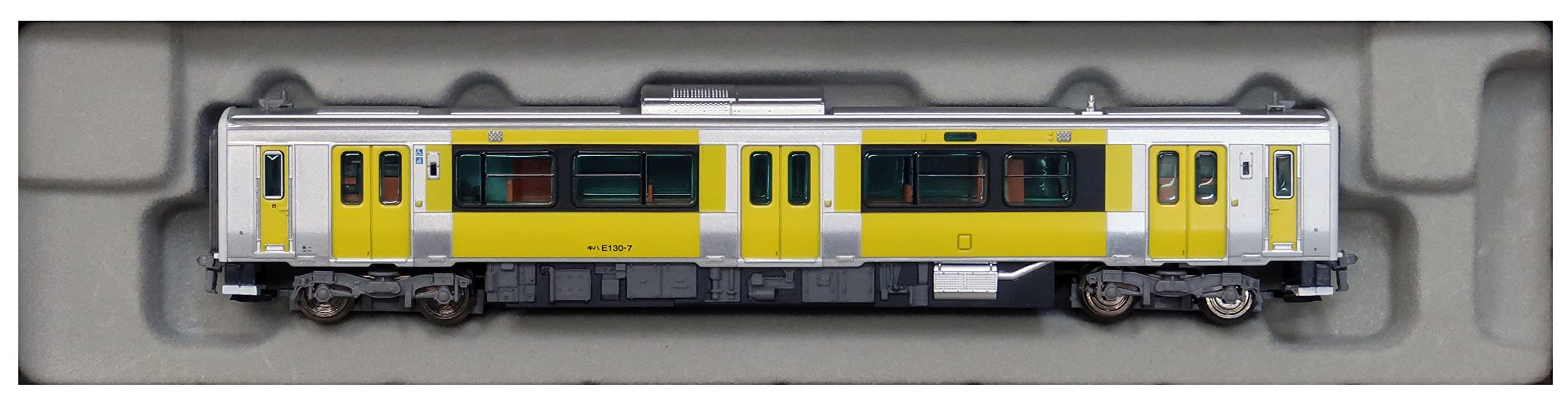 Microace A6774 Kiha E130 Suigun Line Yellow Happy Train N Scale