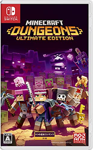 Microsoft Minecraft Dungeons Ultimate Edition For Nintendo Switch - New Japan Figure 4549576187037