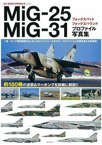 Mig-25/31 Profile Photograph Collection Book - Japan Figure