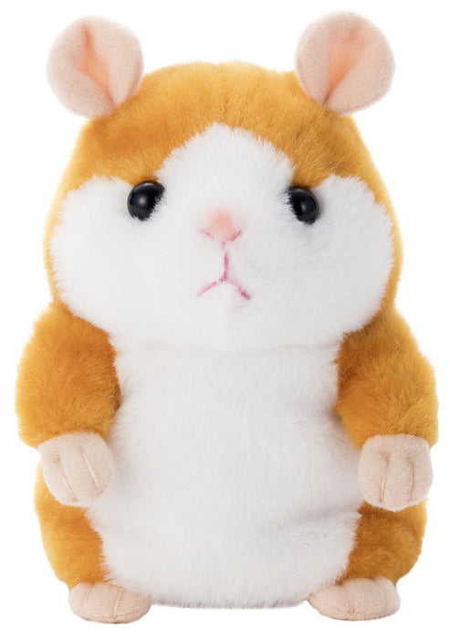 Takaratomy Arts Mimicrypet Hamster Plush Toy in Maple Brown