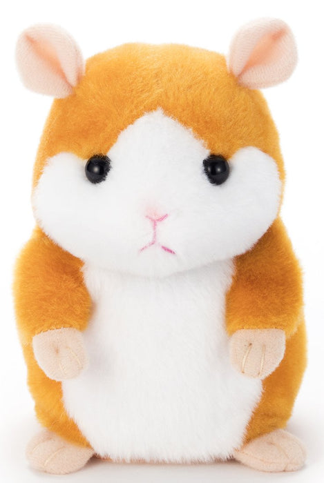 Takaratomy Arts Mimicrypet Hamster en peluche Marron érable